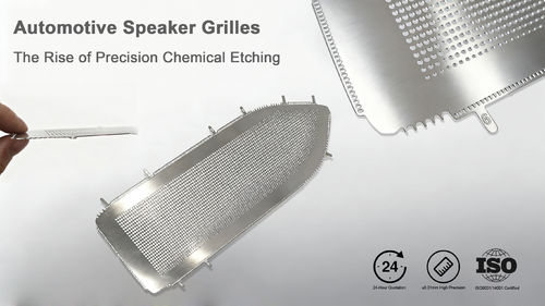 Последние новости компании о Automotive Speaker Grilles: The Rise of Precision Chemical Etching