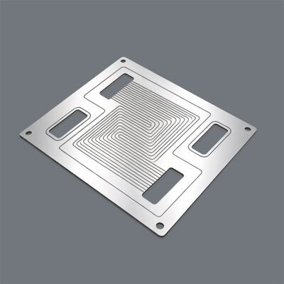 Хорошая цена. Precision Stainless Steel Photo Etching for 0.6mm Custom Micro Flow Channel Metallic Bipolar Plates онлайн