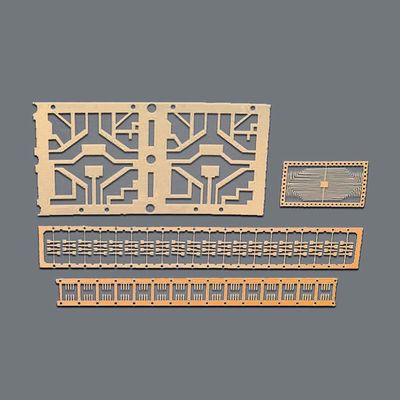 Металлическая химическая гравировка купера LC свинцовая рама для полупроводников