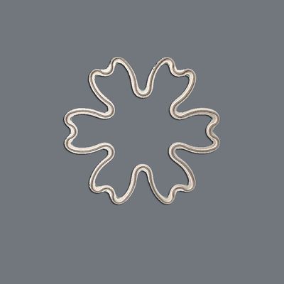 Прецизионное травление металла из нержавеющей стали, изделия 0,015 мм, детализация