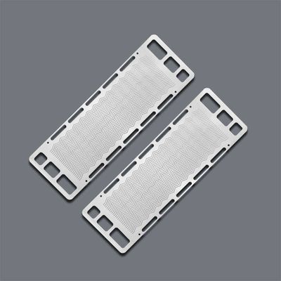 Хорошая цена. 0.1MM 316L Биполярная обработка пластин из нержавеющей стали с помощью высокоточного металлического гравирования онлайн