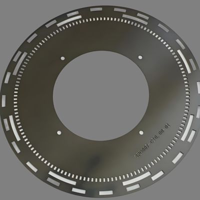 Хорошая цена. Chemical etching stainless steel encoder disk for optical encoder sensor  онлайн