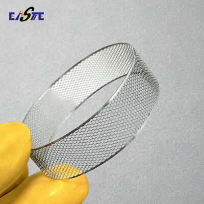 Изготовленная на заказ фотография выгравированная крышка сетки детектора дыма из нержавеющей стали 304 для дымовой сигнализации